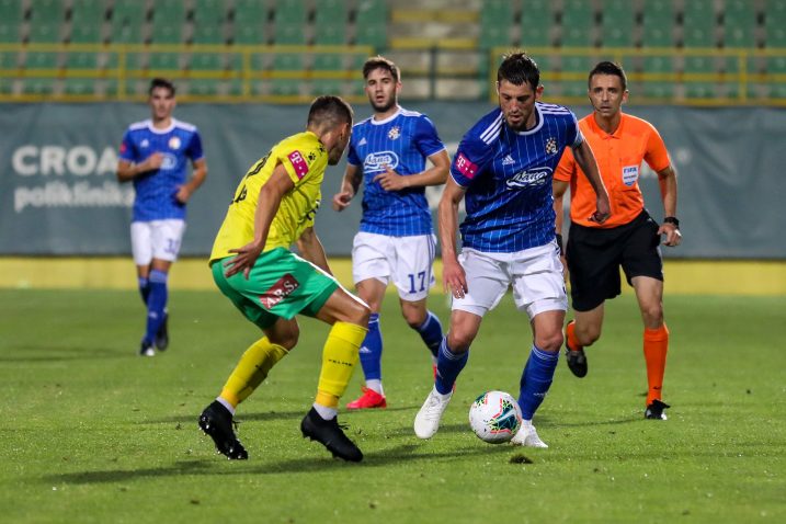 Arijan Ademi (Dinamo) i Marin Grujević (Istra 1961)/Foto PIXSELL