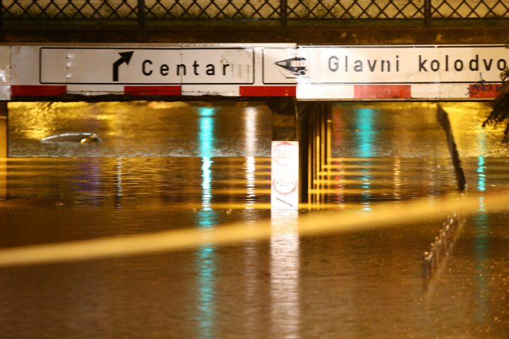 Poplava u Zagrebu / Foto Pixsell