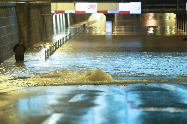 Jaka kiša izazvala je poplave po Zagrebu / Foto Sanjin Strukić, Pixsell