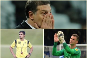 Slaven Bilić, Danilo Butorović i Simon Sluga