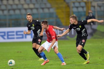 Nino Mohorovičić tijekom prvog ogleda s Puljanima/D. ŠKOMRLJ