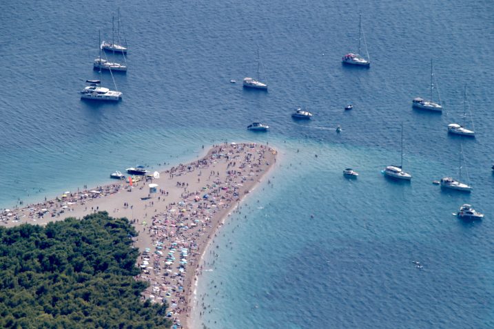 Zlatni rat na otoku Braču /Foto I. ČAGALJ/PIXSELL