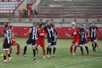 Detalj s utakmice Grobničana i Opatije u polufinalu Županijskog kupa/Foto Arhiva NL