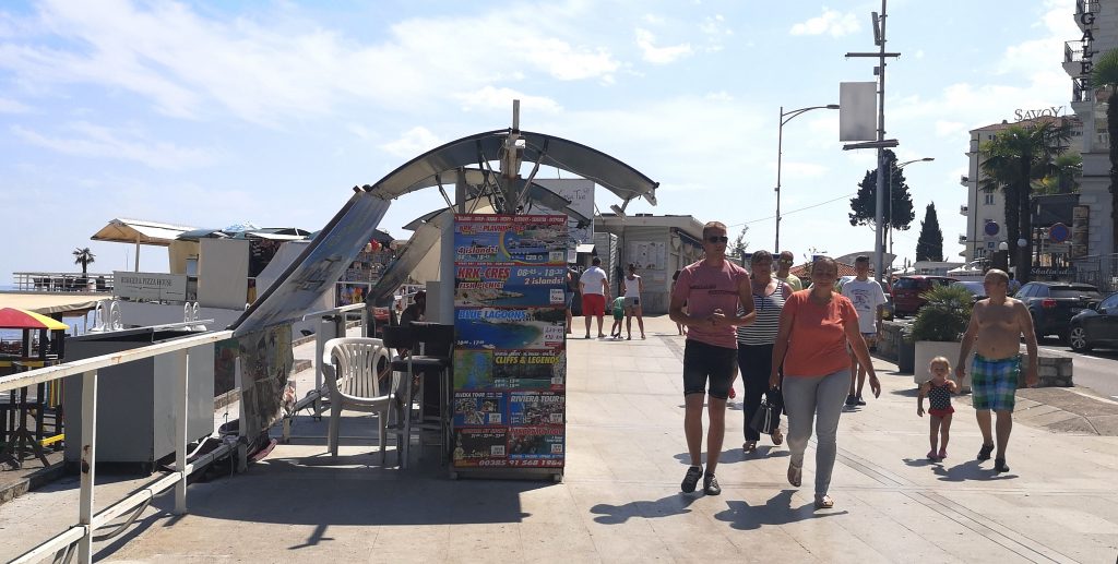 Opatijska turistička sezona u konačnici sasvim solidna / Snimila Marina KIRIGIN