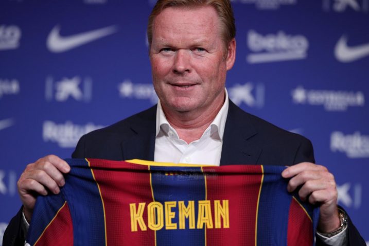 Novi trener Barcelone Ronald Koeman/Foto REUTERS