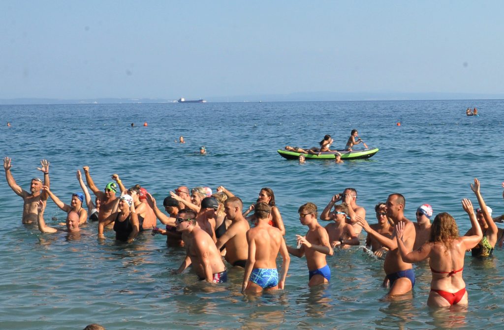 Plivački maraton Koga briga / Snimio Marko GRACIN