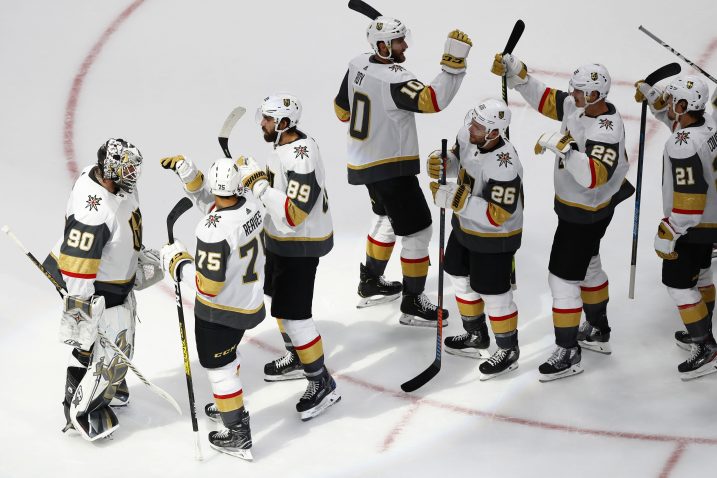 Slavlje Vegas Golden Knightsa/Foto REUTERS