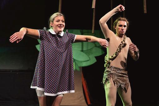 Scena iz predstave "Tarzan"