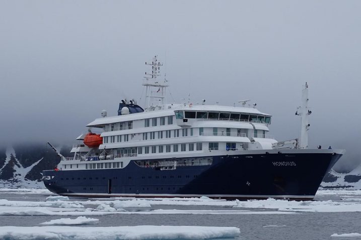 Polarni kruzer Hondius, foto: Meike Sjoer