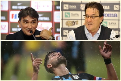 Zlatko Dalić, Damir Mišković i Antonio Mirko Čolak/Foto Arhiva NL/Foto PIXSELL