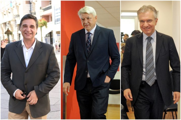 Erik Fabijanić, Zlatko Komadina i Rajko Ostojić