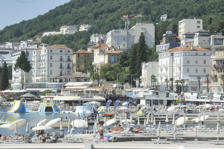 Na području Opatije u kolovozu je boravilo 29.789 gostiju / Foto S. DRECHSLER