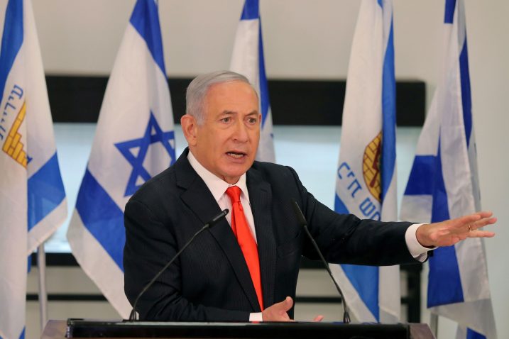 Benjamin Netanyahu / Foto Alex Kolomoisky/Pool via REUTERS