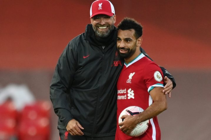 Jurgen Klopp i Mo Salah/Foto REUTERS