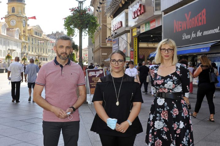 Dario DOBRILOVIĆ, Jana SERTIĆ i Maja KORDIĆ SEKULIĆ Foto Damir ŠKOMRLJ