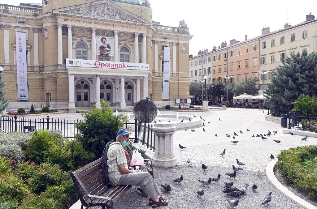 Ri Teatar donirao Zajcu tisuću kuna / Snimio Vedran KARUZA