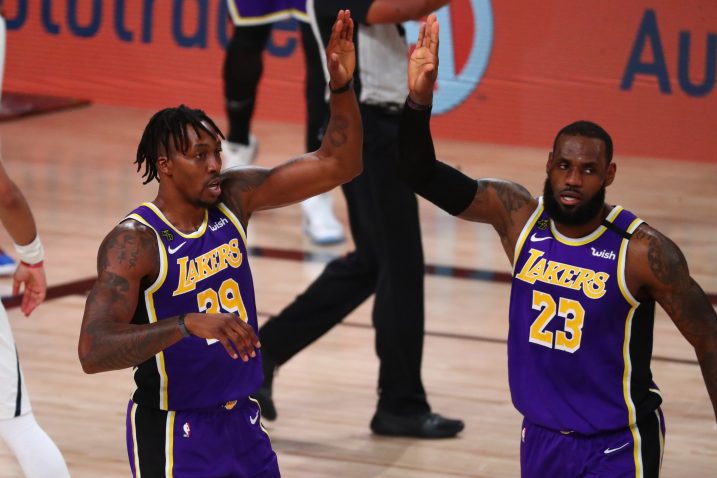 Dwight Howard i LeBron James/Foto REUTERS