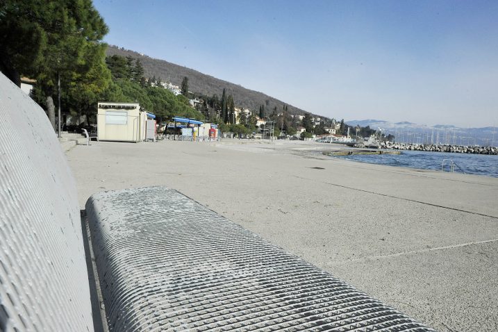 Plaža Ičići / Snimio Sergej DRECHSLER