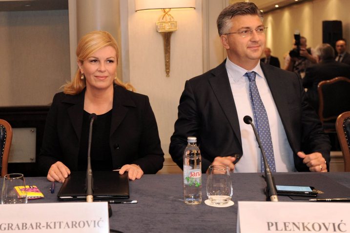 Započela je pomno režirana predstava u kojoj će premijer Andrej Plenković nastupiti u Mostaru, a predsjednica države Kolinda Grabar-Kitarović sutra pred Vijećem sigurnosti u New Yorku / Foto Davor KOVAČEVIĆ