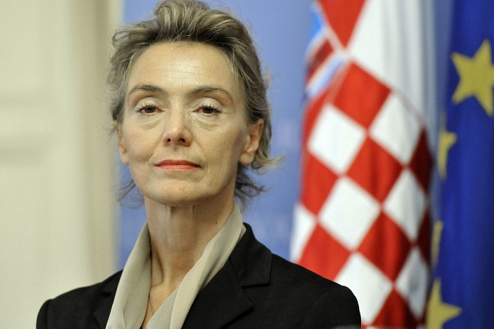 Skandalozno priopćenje ministrice Marije Burić Pejčinović o razlozima povlačenja kandidature Zagreba za novo sjedište Europske agencije za lijekove / Foto Nenad REBERŠAK