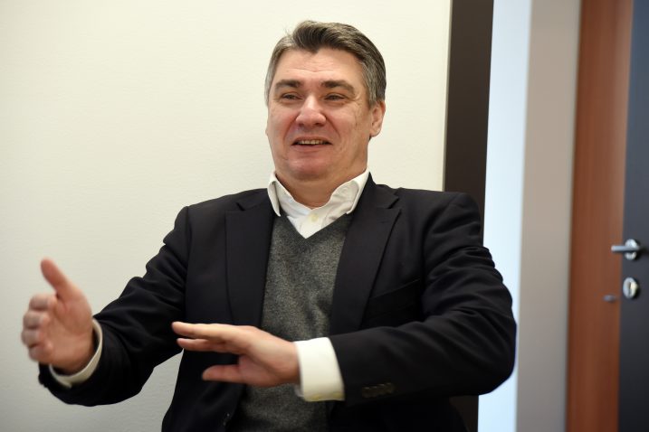 Zoran Milanović još nije odlučio hoće li se na idućim izborima kandidirati za predsjednika Republike / Foto Denis LOVROVIĆ
