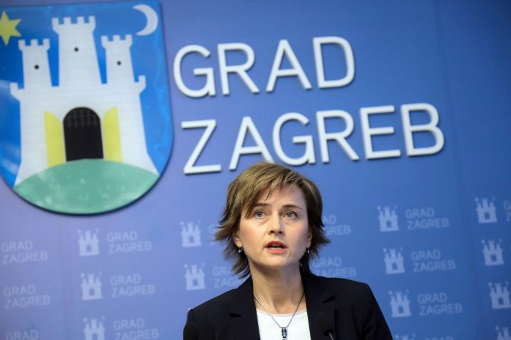 Sandra Švaljek ustvrdila je da je 90 posto zaposlenih u zagrebačkoj upravi dobilo posao preko veze / Foto Denis LOVROVIĆ
