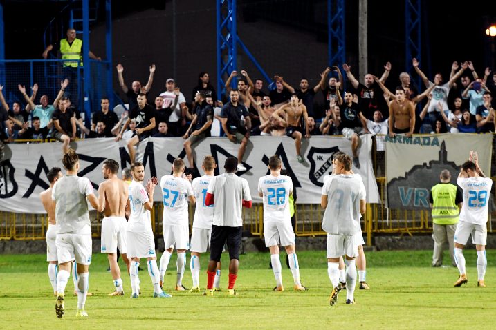 Slavlje poslije uvjerljive pobjede u Zaprešiću / Foto Denis LOVROVIĆ
