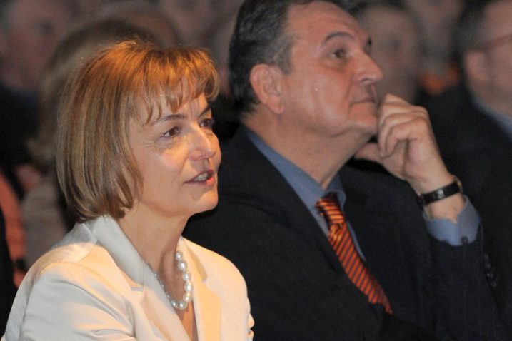 Vesna Pusić i Radimir Čačić u danima "ljubavi" / Foto: Darko JELINEK