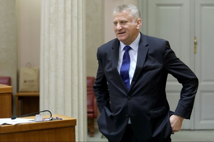 Novootkriveni ljubavnik iz pozlaćene kupaonice atenskog hotela je  60-godišnji saborski zastupnik HDZ-a Franjo Lucić / Foto Patrik Macek/PIXSELL