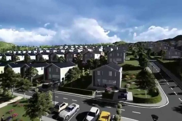 "Poljine Hills" iznad Sarajeva, par stotina vila u nizu