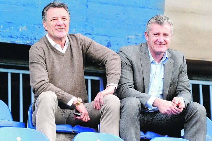 Zdravko Mamić i Davor Šuker / Foto Darko JELINEK