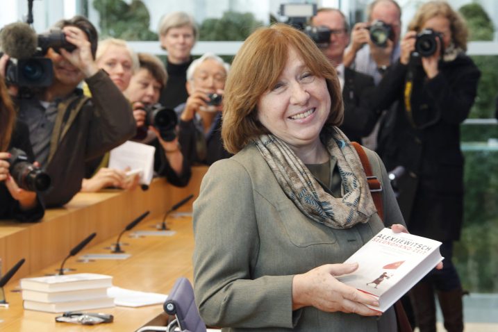 Svetlana Aleksijevič / Foto Reuters