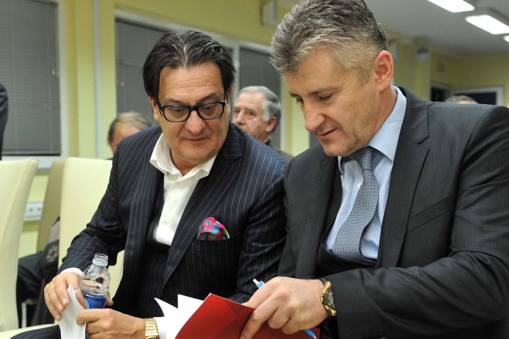 Damir Mišković i Davor Šuker / Foto Sergej DRECHSLER