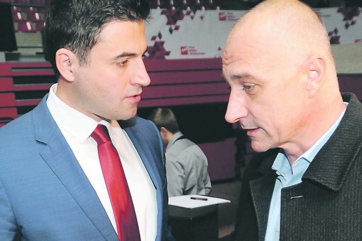 Davor Bernardić i Ivan Vrdoljak / Foto Davor KOVAČEVIĆ