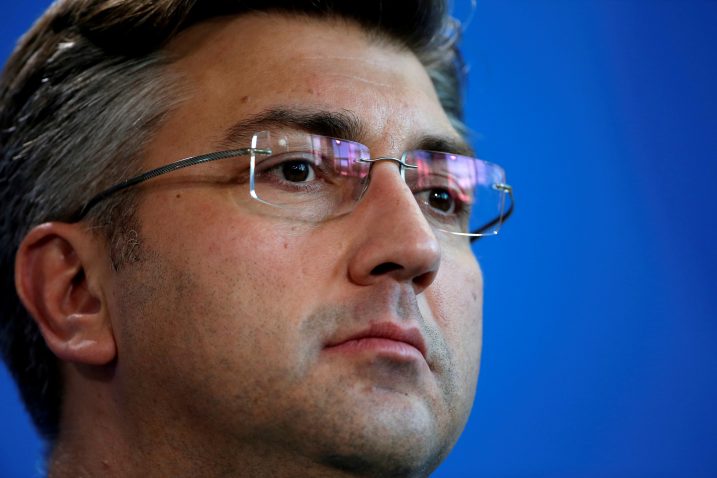 Andrej Plenković. REUTERS