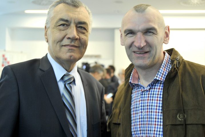 Ivica Mudrinić i Željko Mavrović / Snimio Nenad REBERŠAK