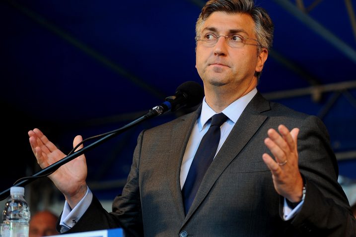 Andrej Plenković, Foto: D. ŠKOMRLJ