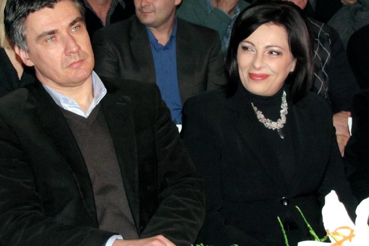 Zoran Milanović i Marina Lovrić Merzel