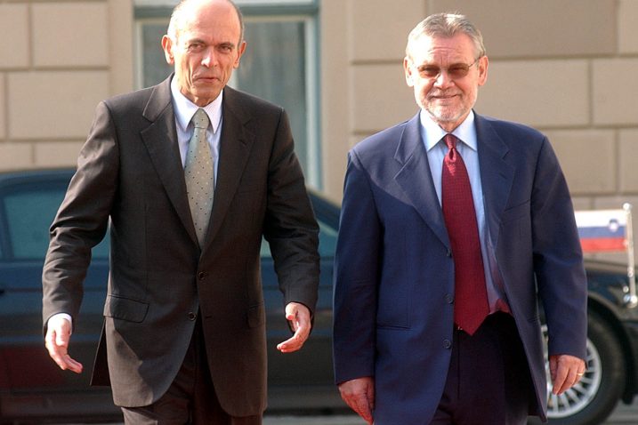 Janez Drnovšek i Ivica Račan, Foto: Arhiva NL