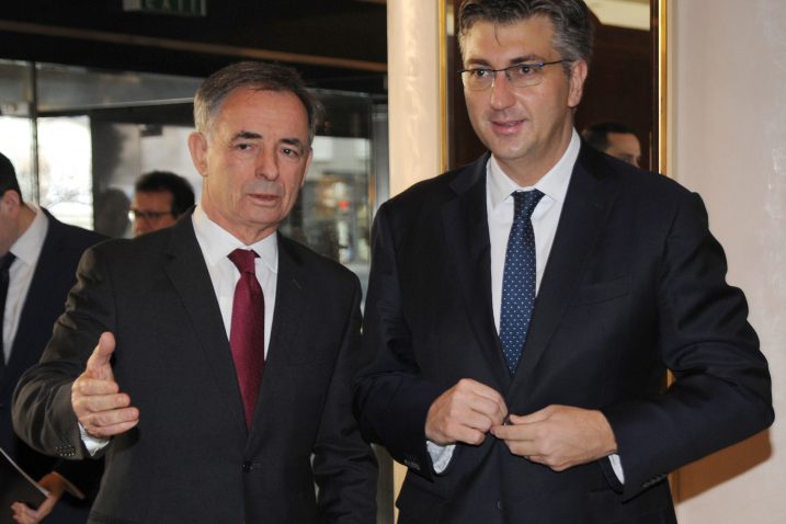 Milorad Pupovac i Andrej Plenković / Foto: D. JELINEK