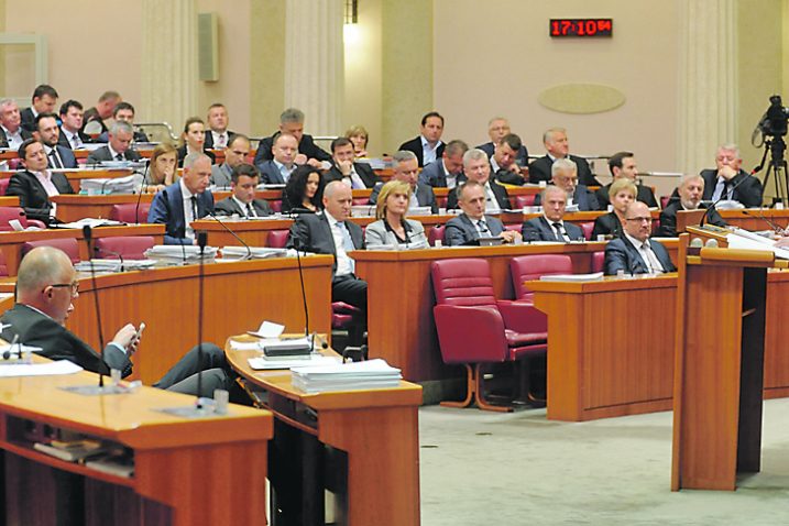 U saboru je 11 zastupnika koji tu ne spadaju / Foto Darko JELINEK