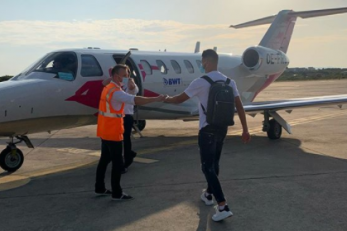 Čolak privatnim avionom odlazi prema Grčkoj/Foto Instagram