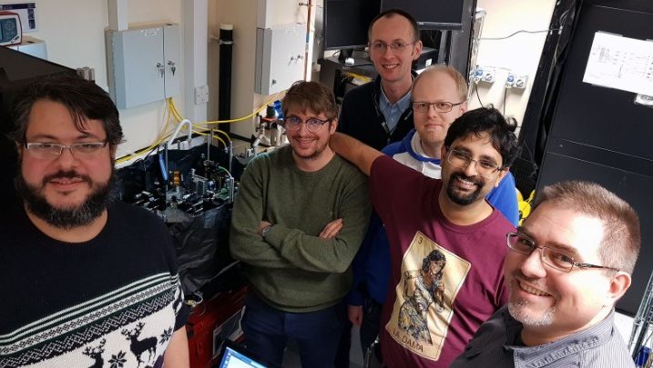 Martin Lončarić i dio znanstvenog tima QNET-a / Foto IRB