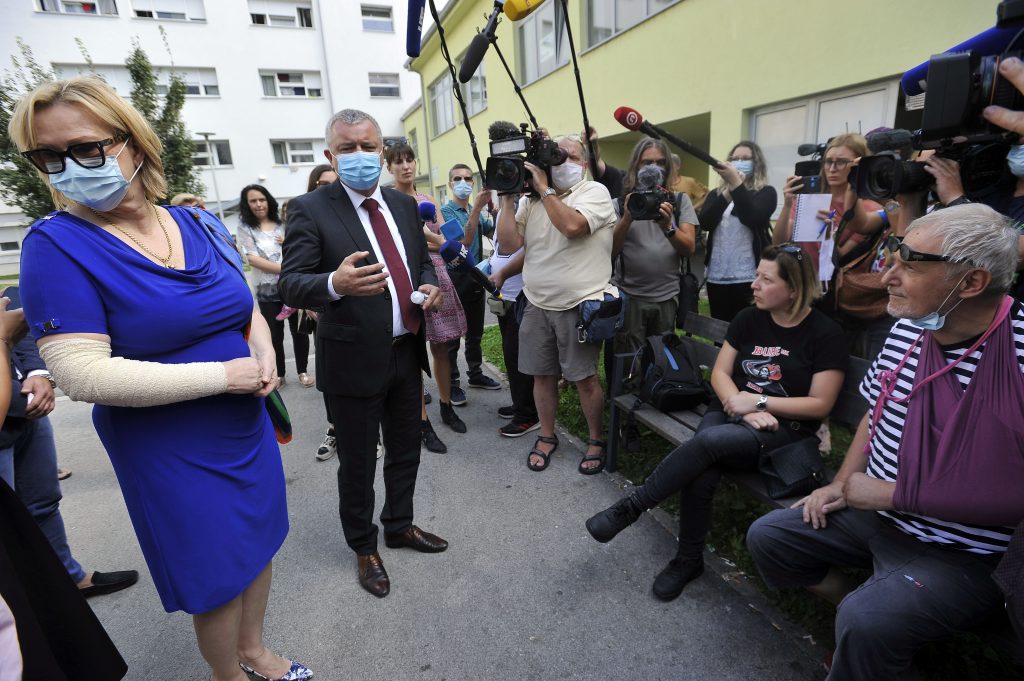 Darko Horvat u Cvjetnom naselju / Foto Davor KOVAČEVIĆ