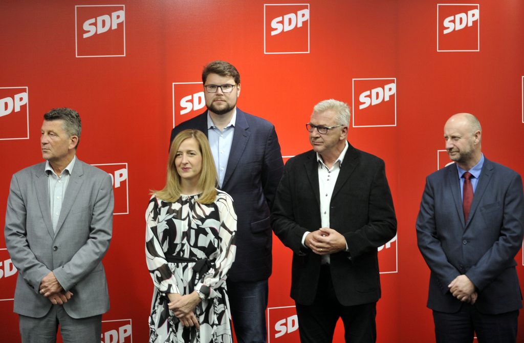 Kandidati za predsjednika SDP-a / Snimio Davor KOVAČEVIĆ