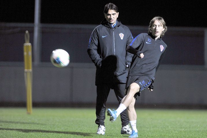 Zlatko Dalić i Luka Modrić