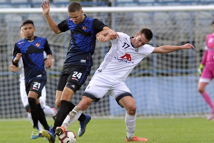Nino Mohorovičić tijekom ogleda na Sigetu/Foto Arhiva NL