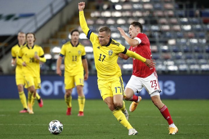 Viktor Claesson (Švedska) i Daler Kuzyayev (Rusija)/Foto REUTERS