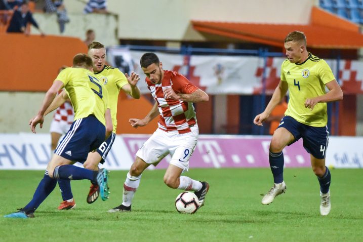Sandro Kulenović zabio je pet golova u kvalifikacija/Foto PIXSELL