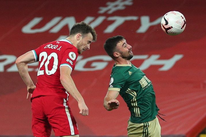 Diogo Jota zabija pobjednički pogodak za Liverpool/Foto REUTERS